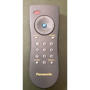 Genuine Panasonic Remote Control. Tested and Works. Recall Button. EUR7713020